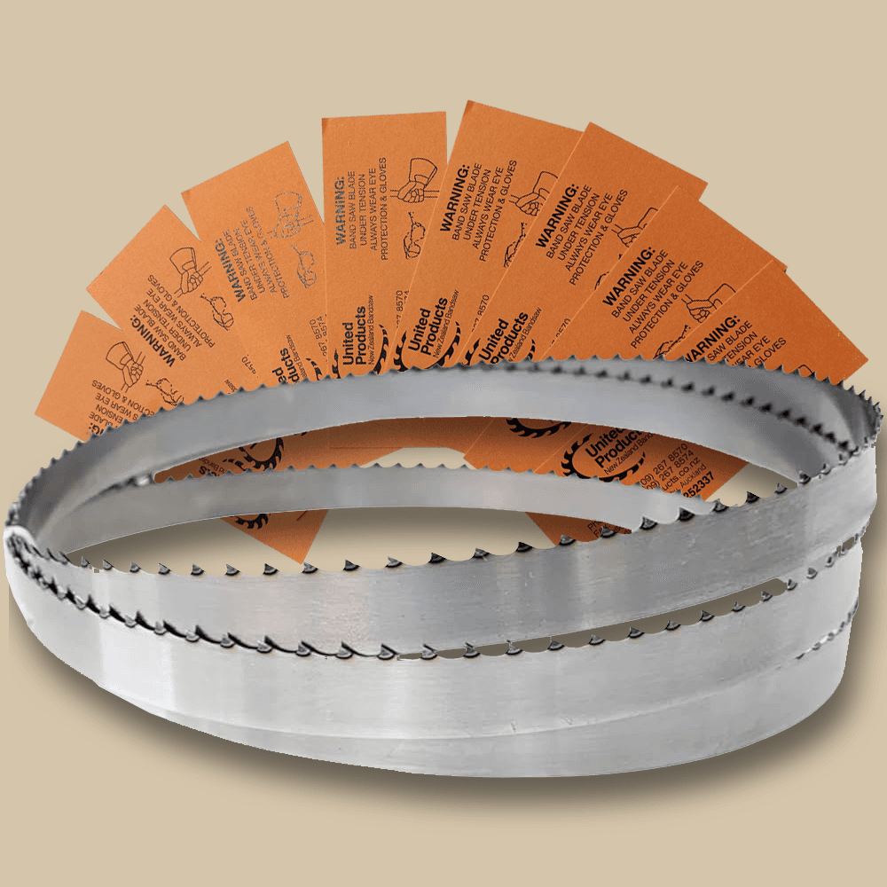 Meat bandsaw blade 16mm (5/8”) x .020 x 3 tpi - for short blades