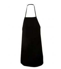 TPU webbing ties apron BLACK