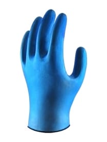 Disposable gloves  Nitrile blue powder free 300mm cuff