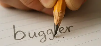 Mistake image Bugger