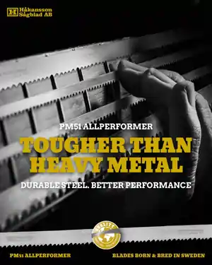 M51 / PM51 Bi-metal Bandsaw Blade Supplier Marketing image