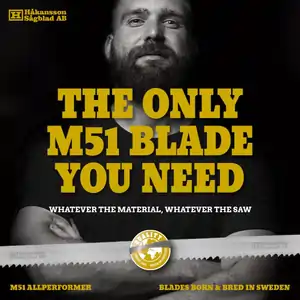 M51 / PM51 Bi-metal Bandsaw Blade Supplier Marketing image