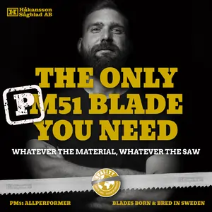 PM51 Hakansson the only blade you need