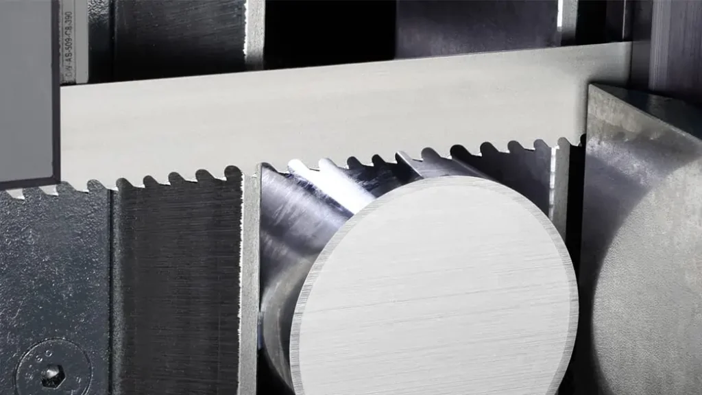 Wikus FUTURA SN specialist carbide bandsaw blade for hydraulic ram and hard chrome materials