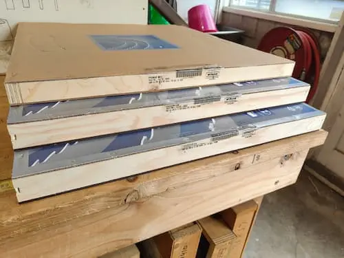Compact airfreight shipment containing 200 metres of WIKUS TCT and bi-metal bandsaw blade steel